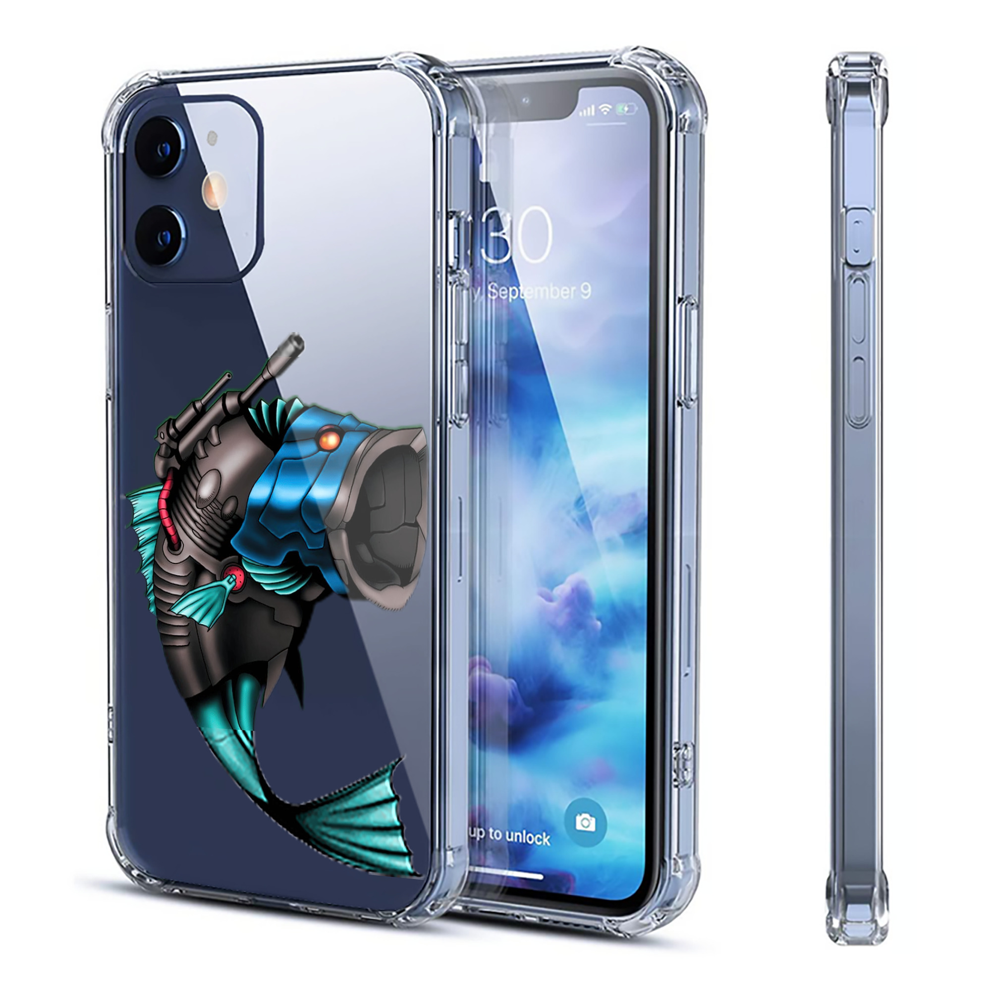 （画像用） 遊☆戯☆王 Yu-Gi-Oh! 【iPhone 12シリーズ対応】透明スマホケース（クリアソフトケース）